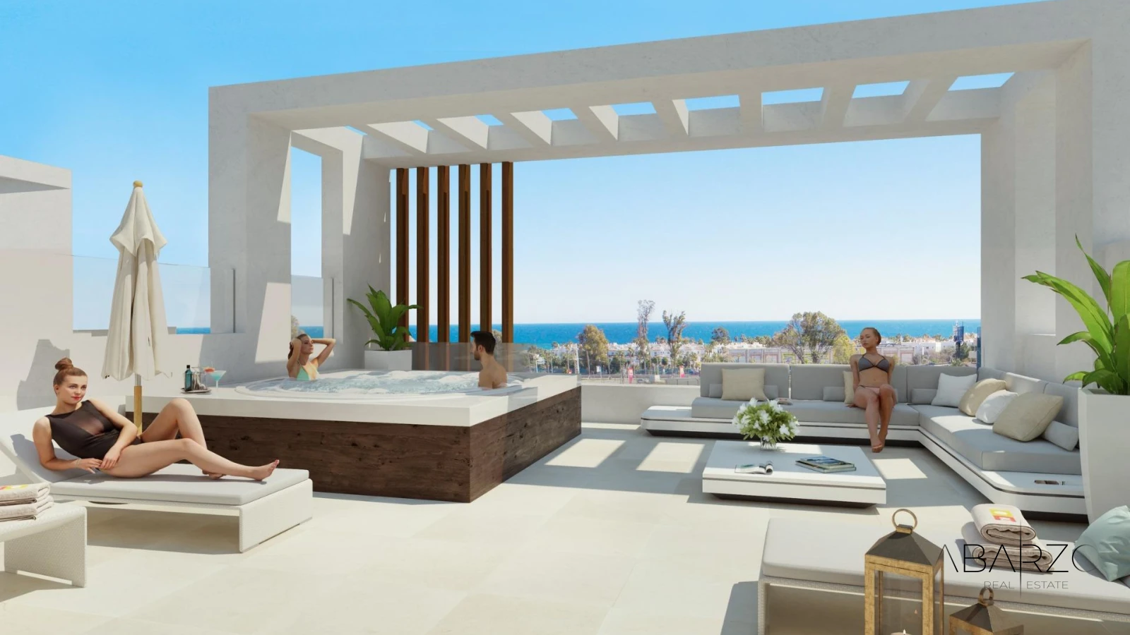 New Build Townhouses in El Chaparral Mijas with Sea Views and Private Solarium — interior, El Faro / Torrenueva, Mijas (5 of 20)