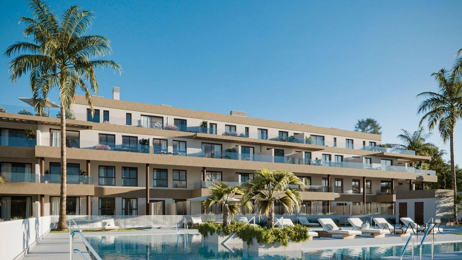Contemporary Sea View Apartments in Mijas Costa with Luxury Amenities — luxury property for sale in El Chaparral, Mijas
