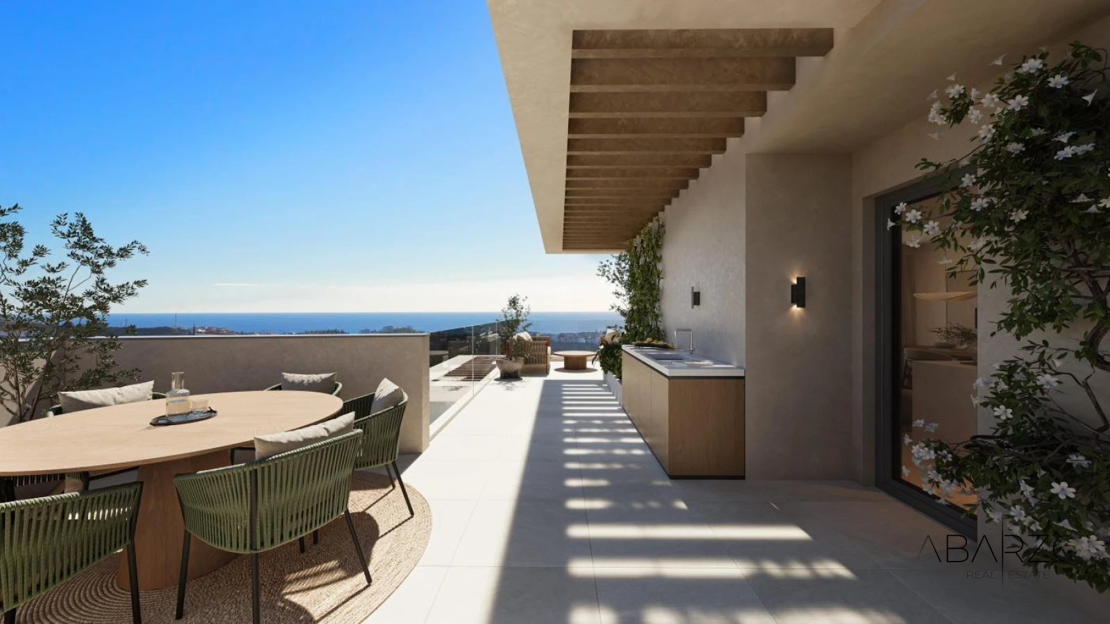 New Sea View Apartments in Mijas, Málaga with Spa and Heated Pool — interior, El Chaparral, Mijas (21 of 22)