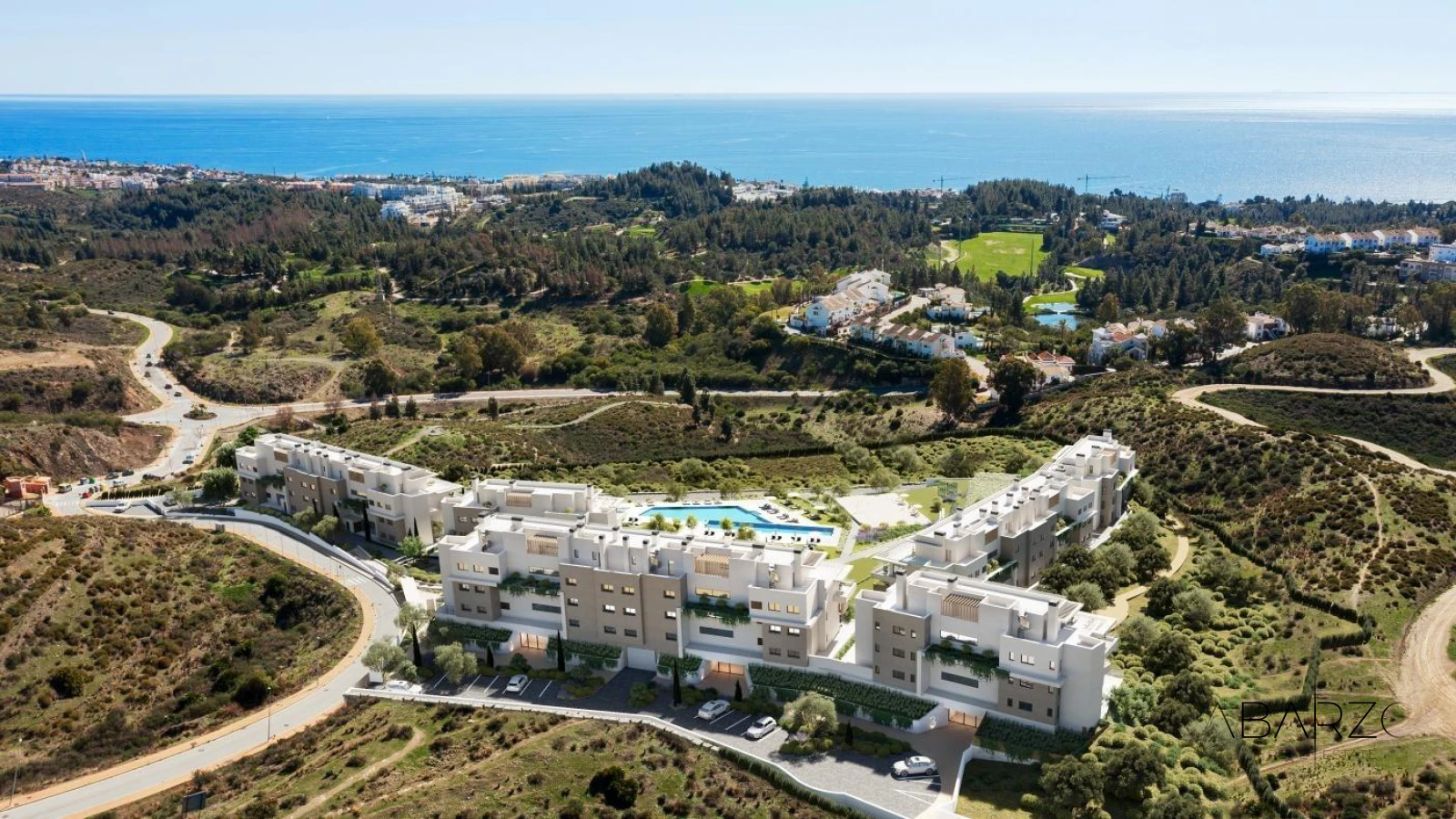 New Sea View Apartments in Mijas, Málaga – Modern Living with Golf and Nature — interior, El Chaparral, Mijas (2 of 22)
