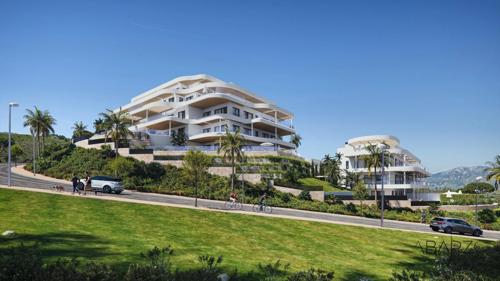 Luxury New Build Apartments in Cerrado del Águila Golf, Mijas with Sea and Golf Views — luxury property for sale in El Chaparral, Mijas