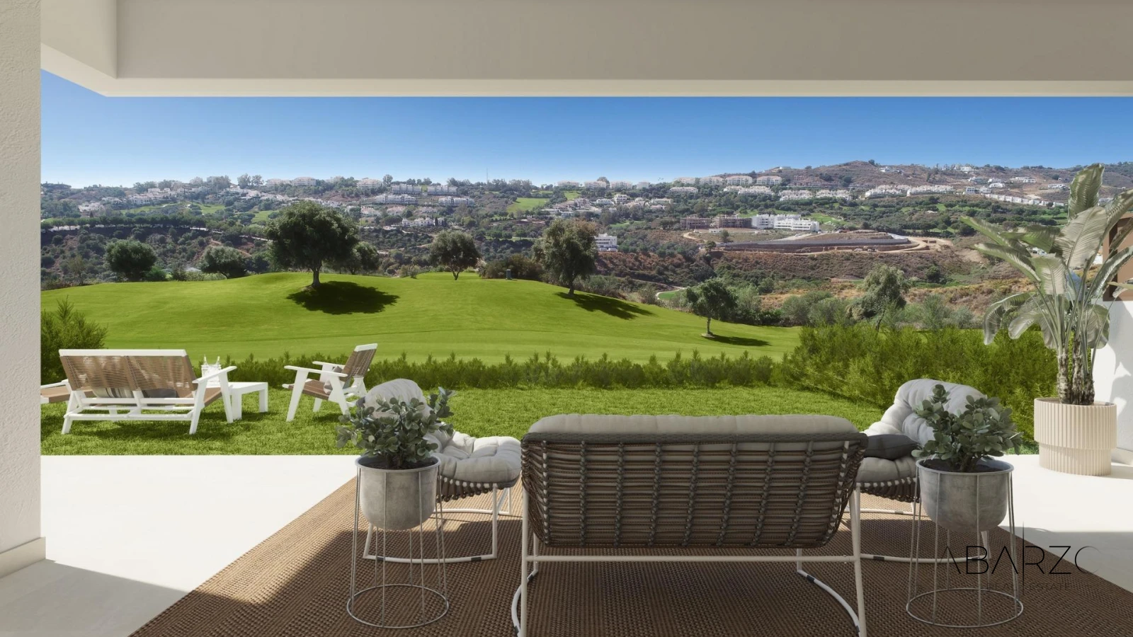New Townhouses for Sale in La Cala Golf Resort, Mijas with Panoramic Golf Views — luxury property for sale in La Cala de Mijas, Mijas