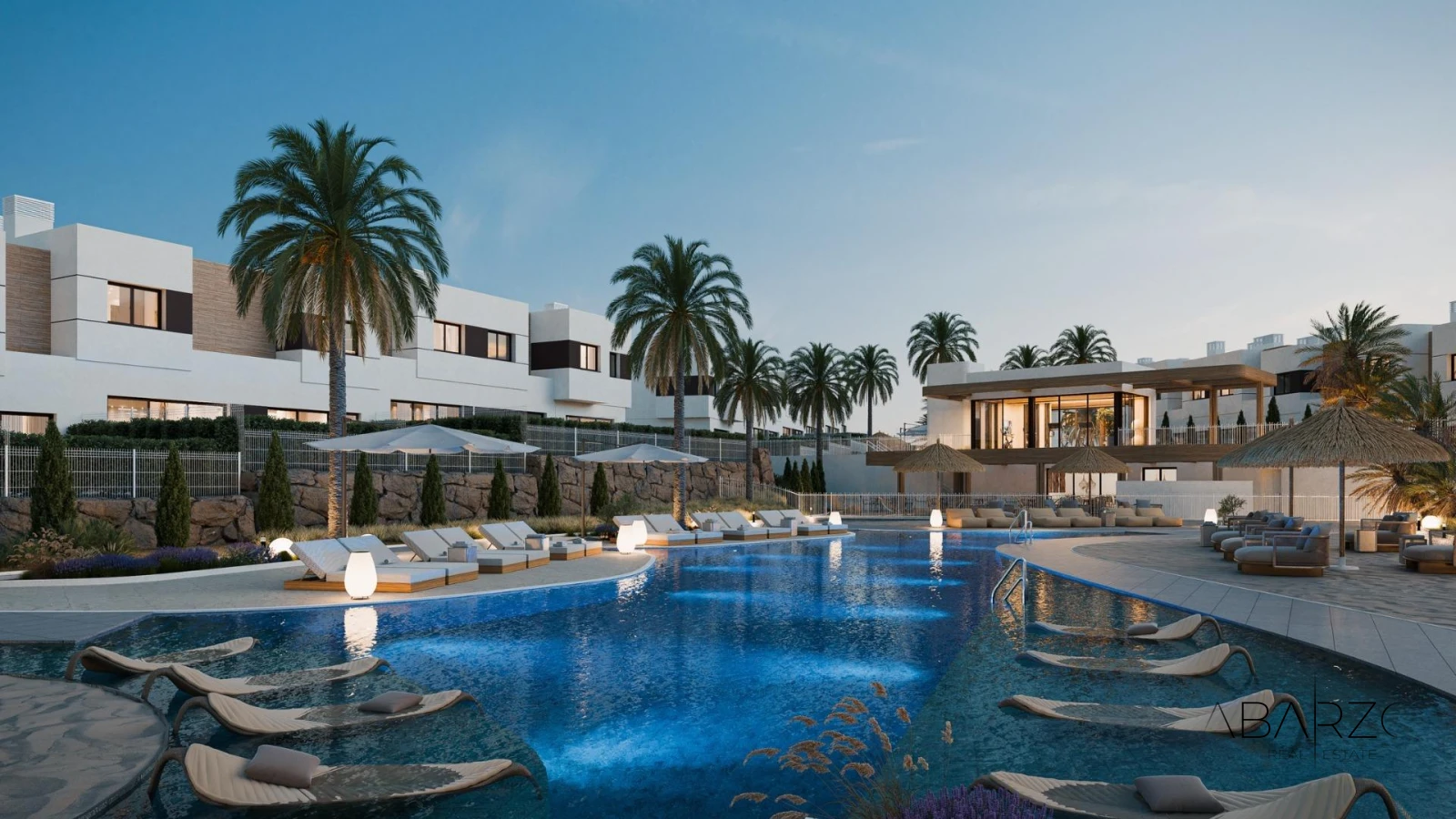 Modern New Build Townhouses in Mijas with Resort-Style Amenities and Pine Forest Views — luxury property for sale in El Chaparral, Mijas