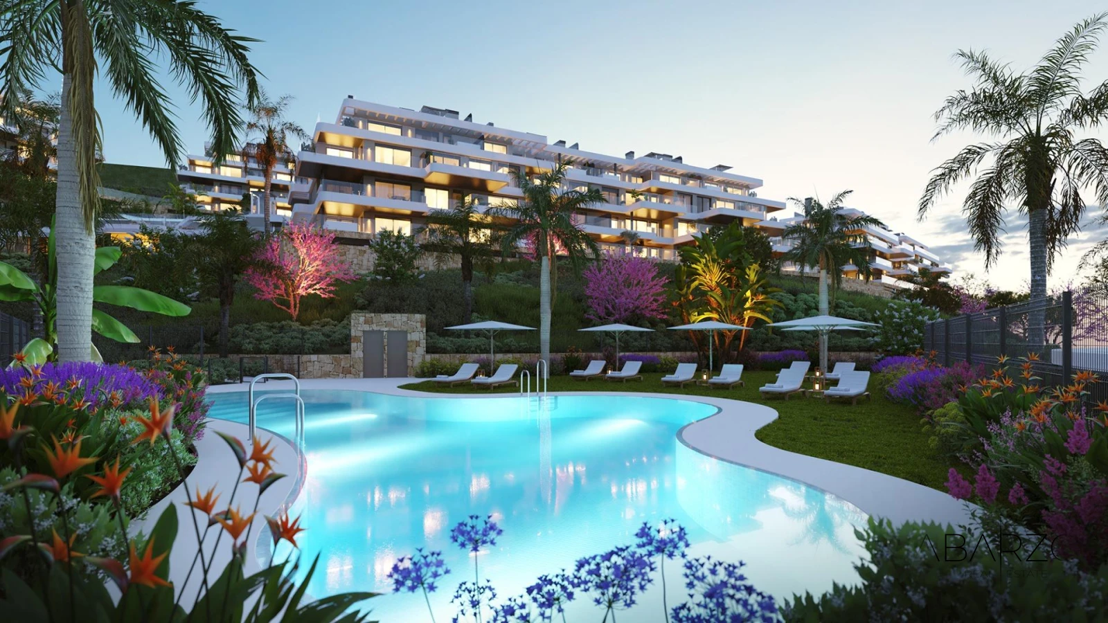 New Build Three-Bedroom Apartment with Golf and Sea Views at Calanova Golf, Mijas — luxury property for sale in La Cala de Mijas, Mijas