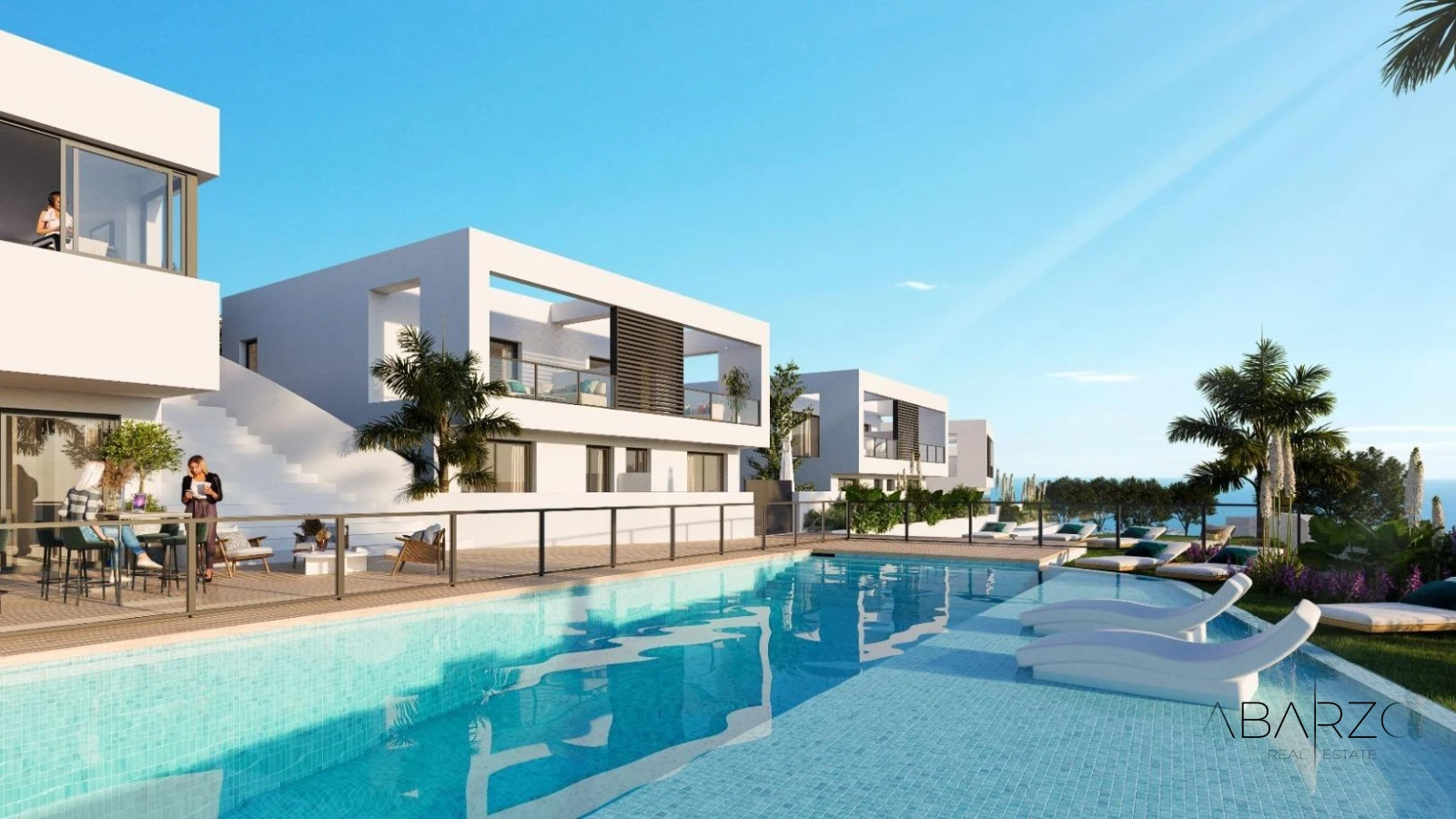 New Build Semi-Detached Villa with Sea Views and Garden in Riviera del Sol, Mijas — luxury property for sale in Riviera Del Sol, Mijas