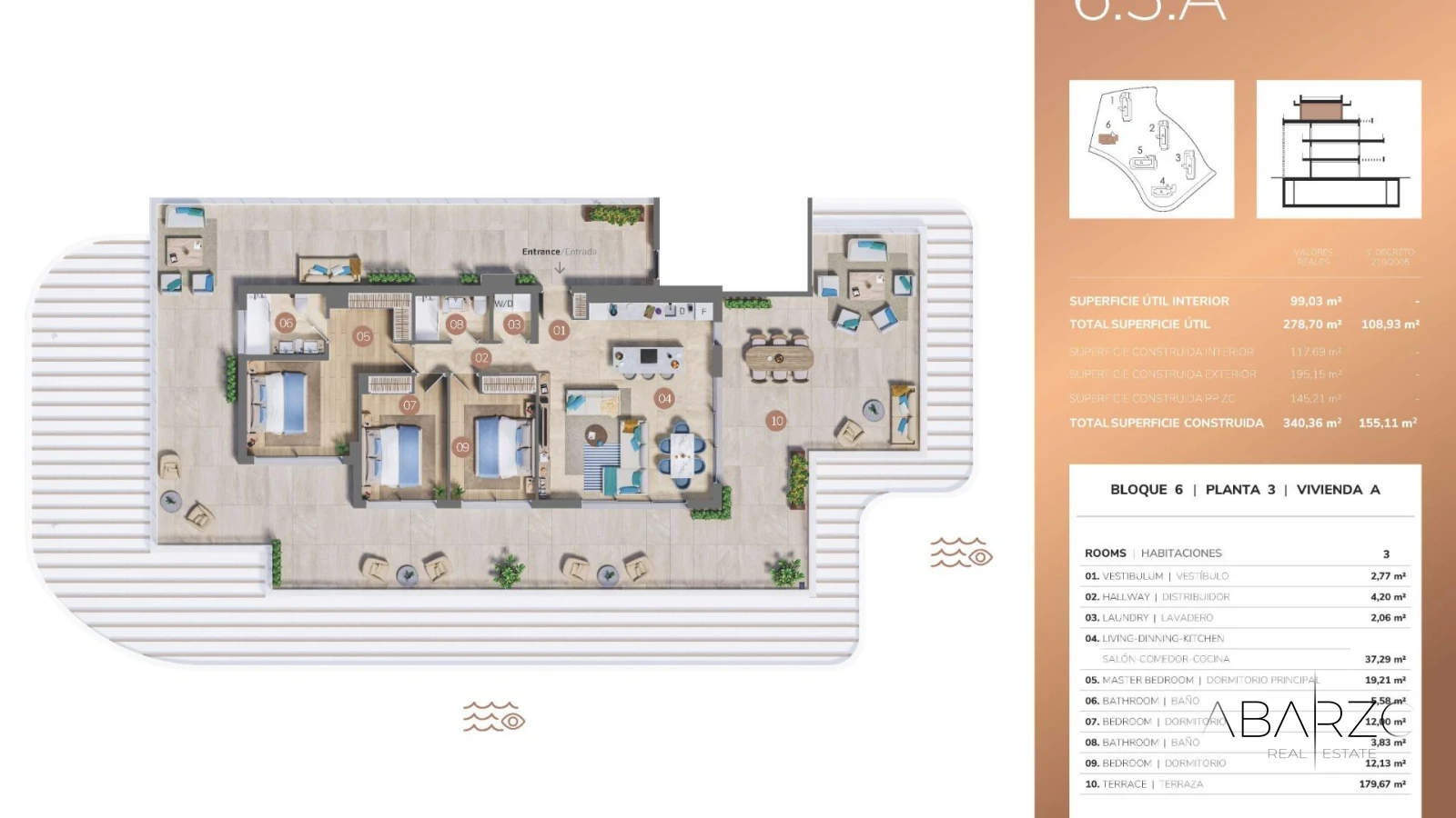 New Build Penthouse with 179 m² Terrace and 360° Sea and Golf Views, Cerrado del Águila, Mijas — interior, Campo Mijas, Mijas (22 of 23)
