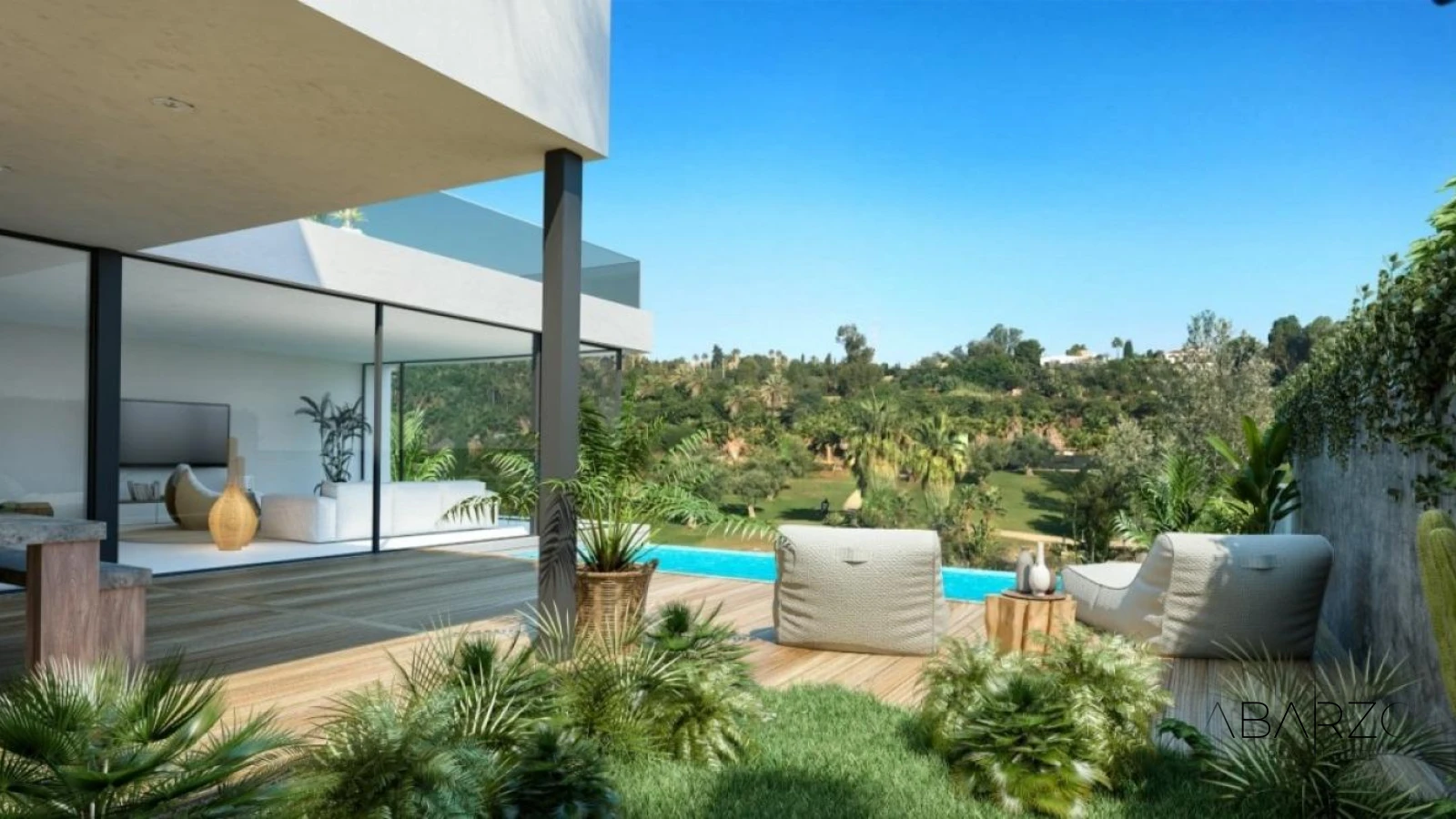 New Build Frontline Golf Villa with Cinema, Spa and Japanese Patio in El Campanario, El Paraíso — interior, New Golden Mile, Estepona (6 of 13)