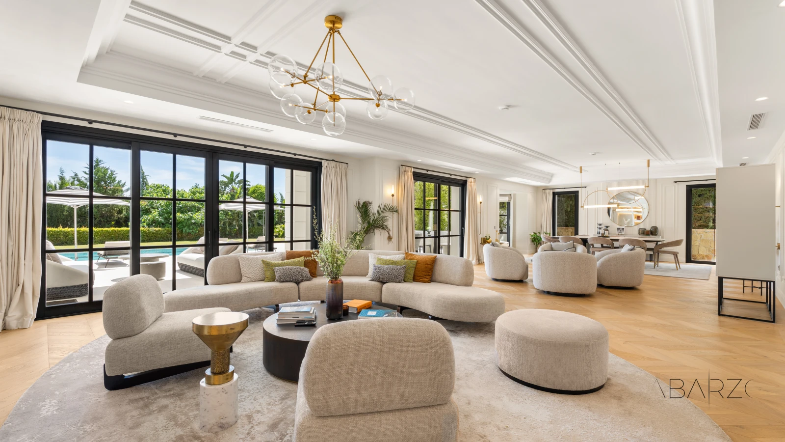 A refined luxury villa in Sierra Blanca with wellness amenities and privacy — interior, Golden Mile, Marbella (2 of 15)