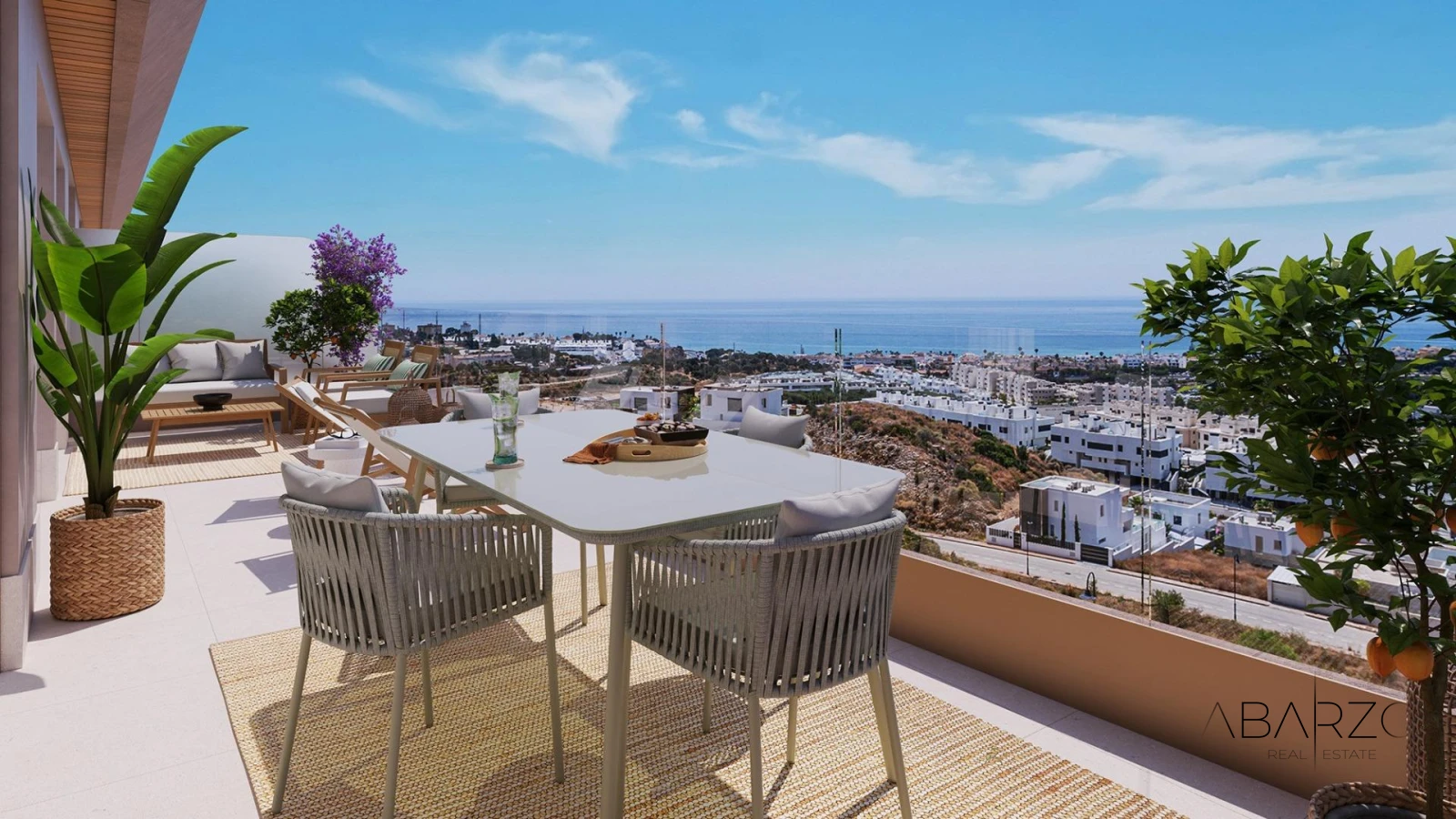 New Build Penthouse with 47 m² Terrace in La Cala de Mijas — luxury property for sale in La Cala de Mijas, Mijas