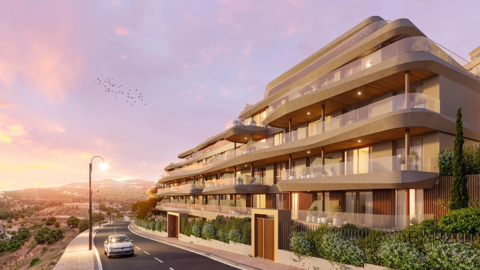 New Build One-Bedroom Apartment with 18 m² Terrace in La Cala de Mijas — luxury property for sale in La Cala de Mijas, Mijas