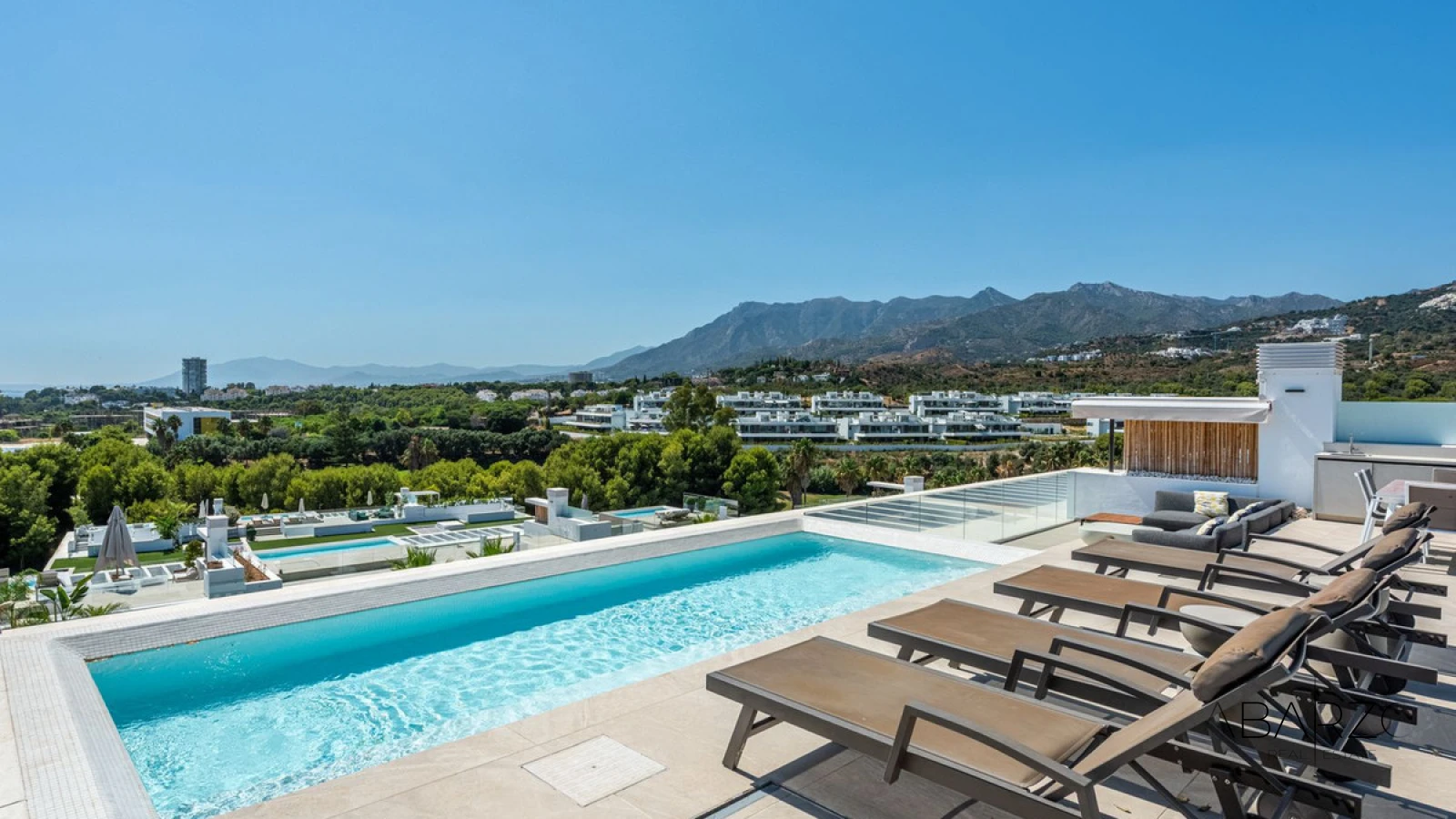 Новый пентхаус с частным бассейном на крыше и видом на гольф и море в Soul Marbella, Санта-Клара — interior, Marbella East, Marbella (18 of 23)