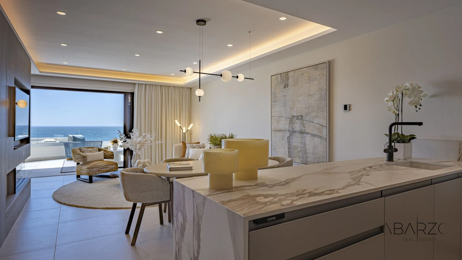 Exceptional Frontline Beach Apartment in Costa del Sol with Sea Views and Luxury Amenities — interior, New Golden Mile, Estepona (10 of 26)