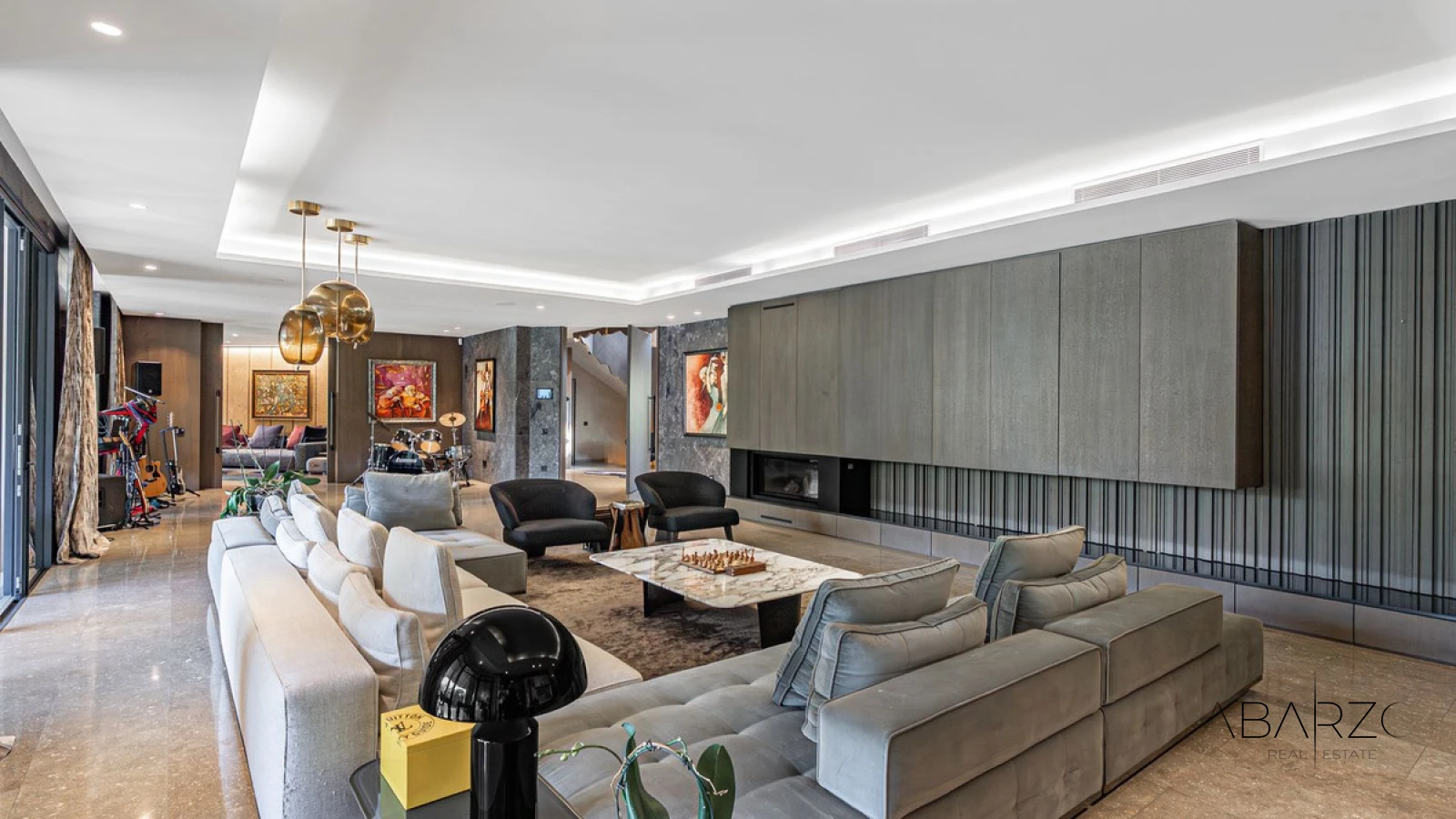 Современная роскошная вилла в Гуадальмина Баха с бассейном и спа — interior, Guadalmina Baja, San Pedro de Alcántara (9 of 49)