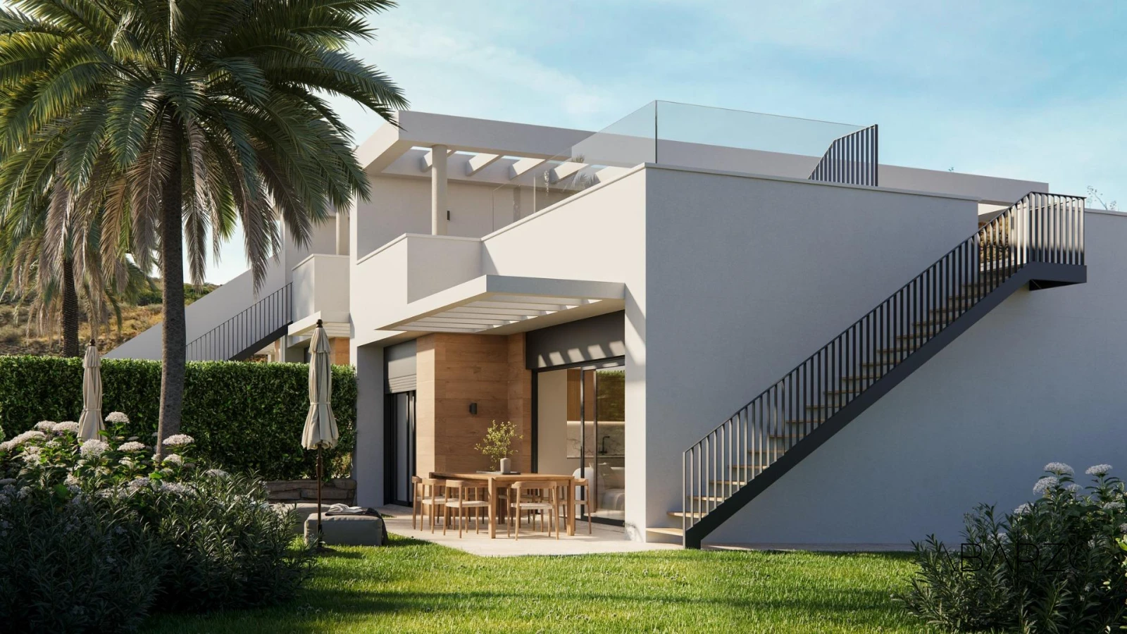 Exclusive New Build Townhouses and Semi Detached Villas in Cerrado del Aguila, Mijas Costa with Private Pools — luxury property for sale in Mijas