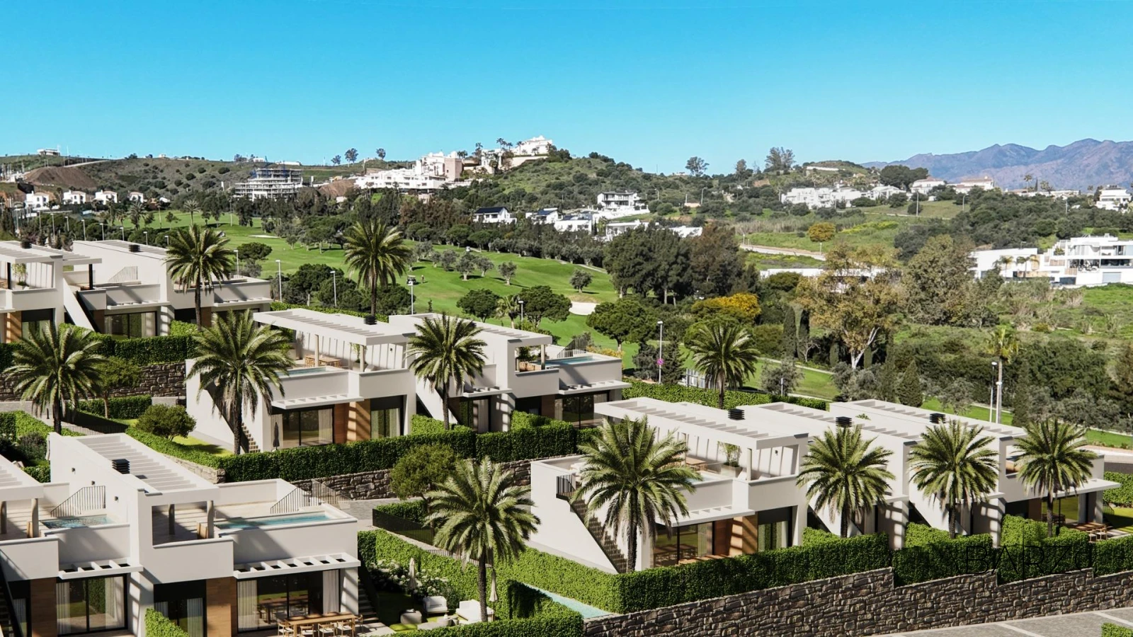 New Build Townhouse with Private Pool and Solarium in Cerrado del Águila, Mijas Costa — luxury property for sale in Mijas Golf, Mijas