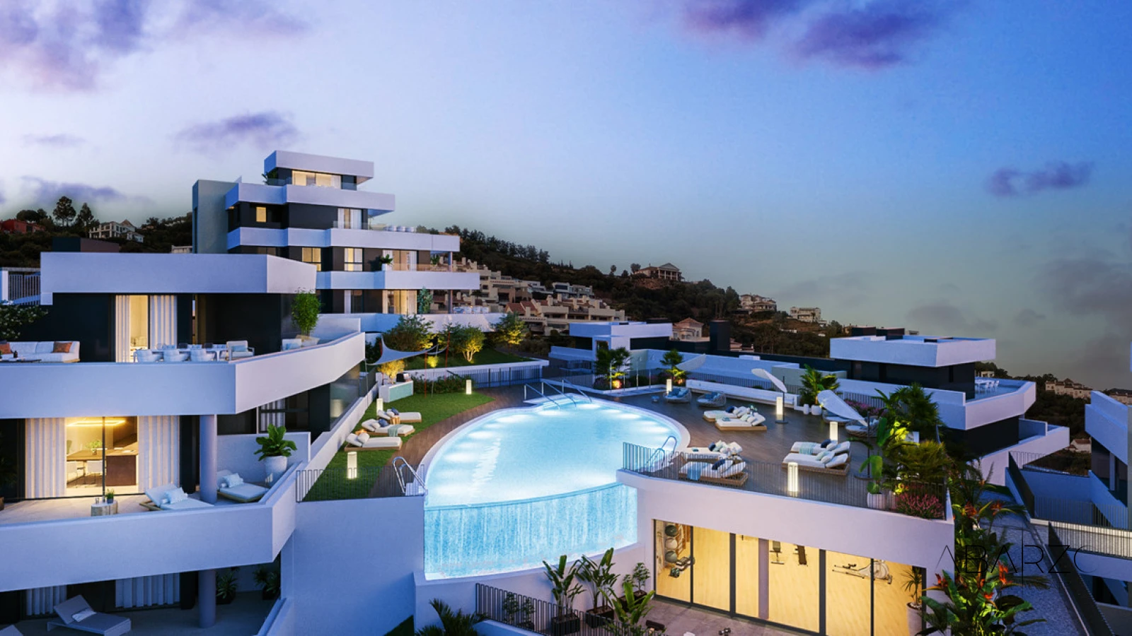 Brand-new three bedroom apartment with sea views in Medblue, Altos de los Monteros — luxury property for sale in Marbella East, Marbella