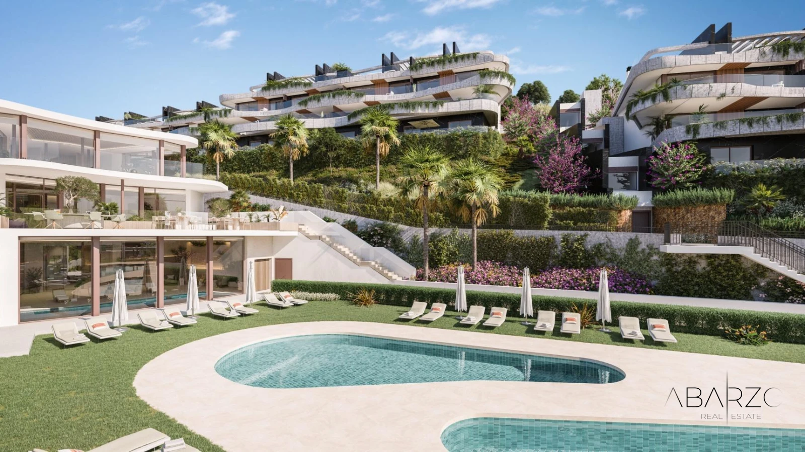 New Build Luxury Ground Floors and Penthouses in Elviria Hills, Marbella East with Private Pools — luxury property for sale in Marbella East, Marbella