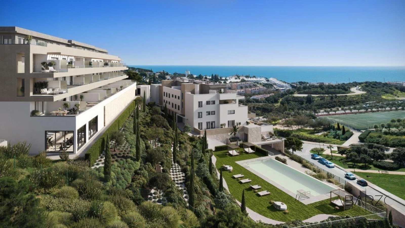 Two-Bedroom New-Build Apartment in a Gated Development in La Cala de Mijas — luxury property for sale in La Cala de Mijas, Mijas