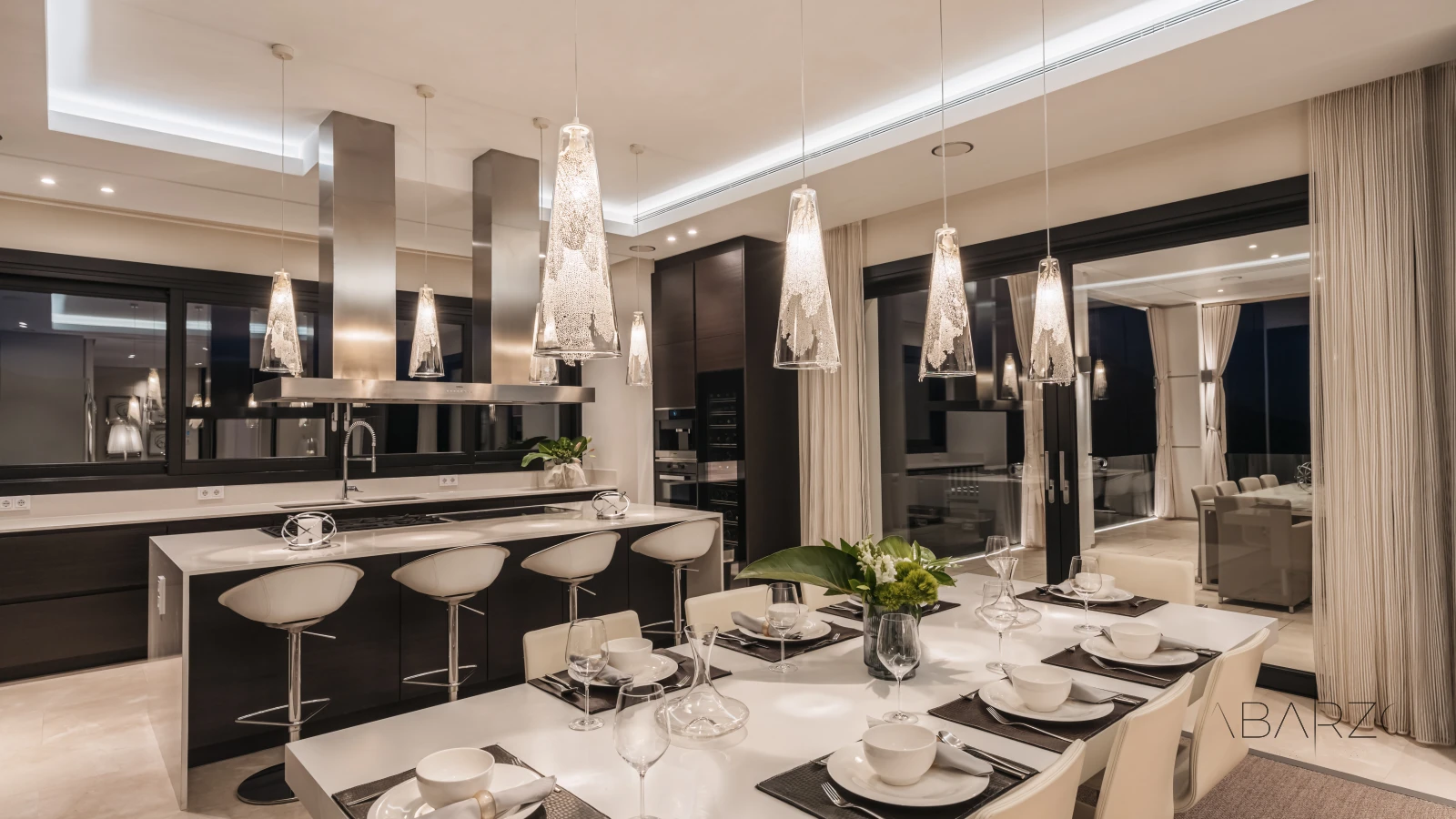 Modern luxury villa in La Zagaleta with panoramic sea and mountain views — interior, La Zagaleta, Benahavís (3 of 15)