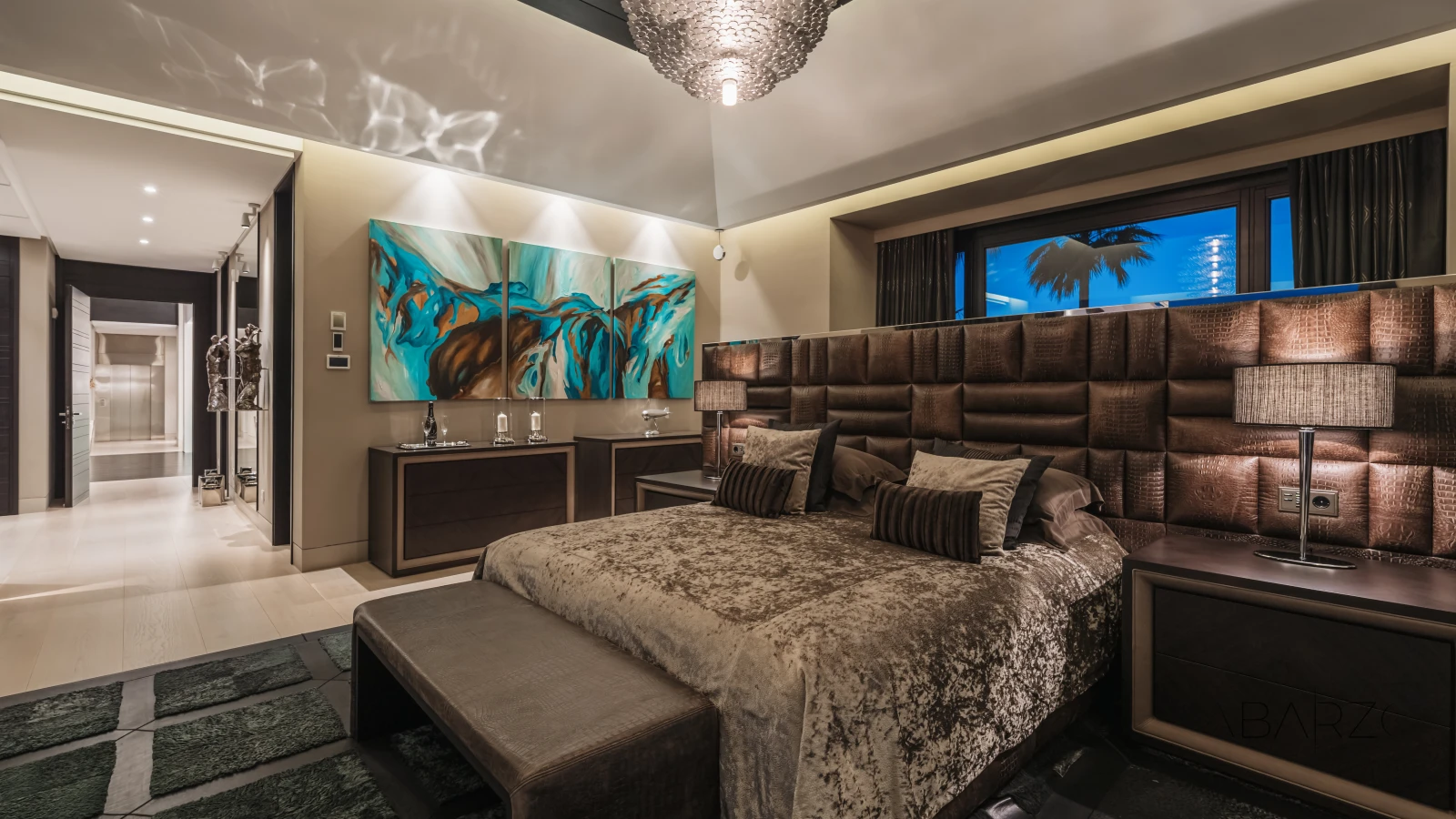 Modern luxury villa in La Zagaleta with panoramic sea and mountain views — interior, La Zagaleta, Benahavís (7 of 15)