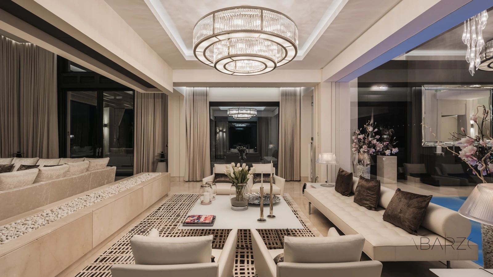 Modern luxury villa in La Zagaleta with panoramic sea and mountain views — interior, La Zagaleta, Benahavís (4 of 15)