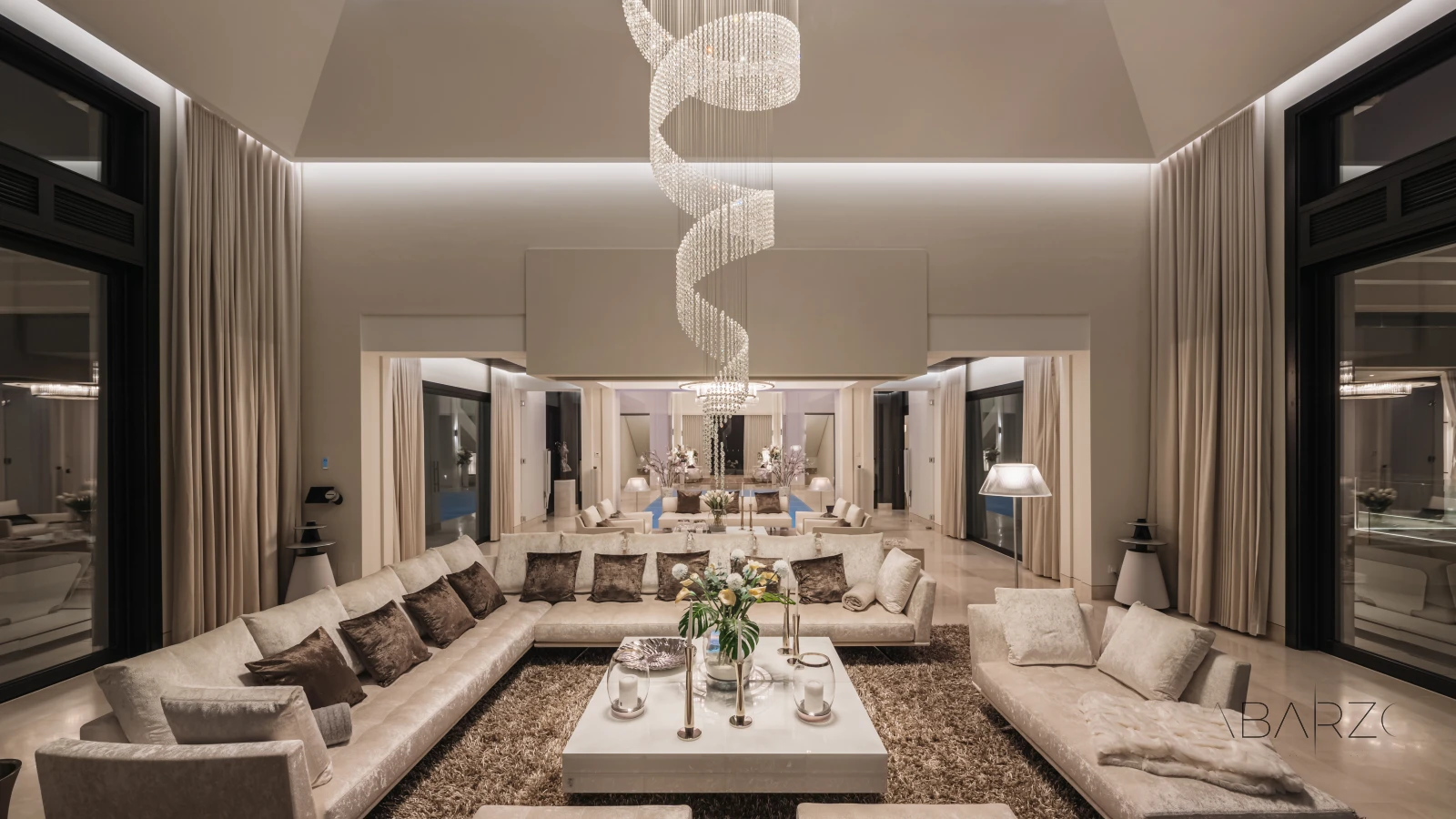 Modern luxury villa in La Zagaleta with panoramic sea and mountain views — interior, La Zagaleta, Benahavís (9 of 15)