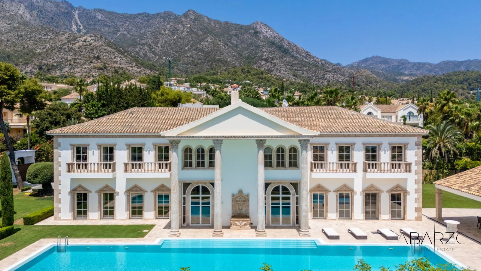 Ten-Bedroom Villa with 25 m Pool and Spa on a Double Plot in Sierra Blanca, Marbella — luxury property for sale in Golden Mile, Marbella
