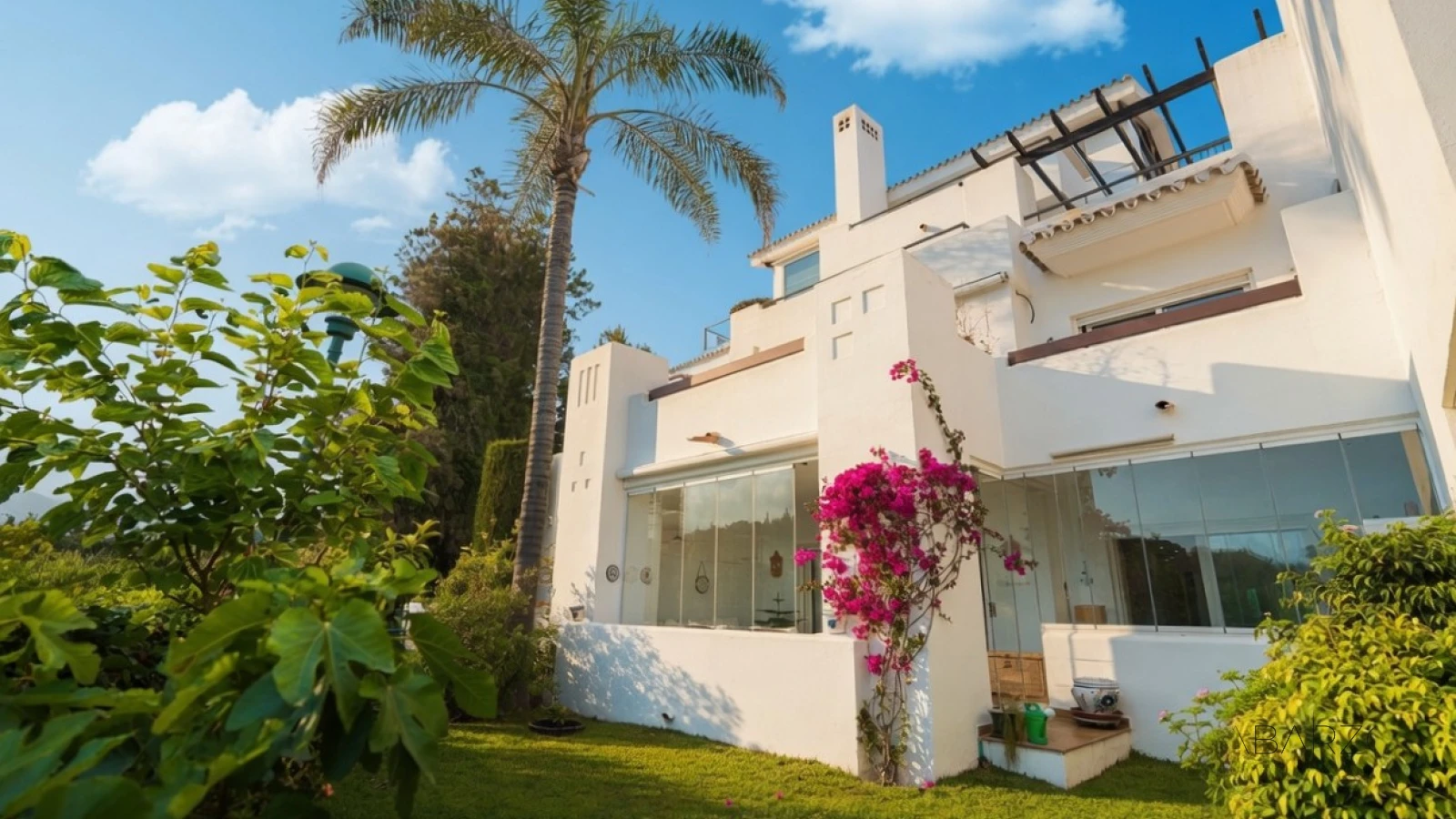 Ground floor apartment in Los Monteros, Marbella with beach access and private garden — luxury property for sale in Marbella East, Marbella