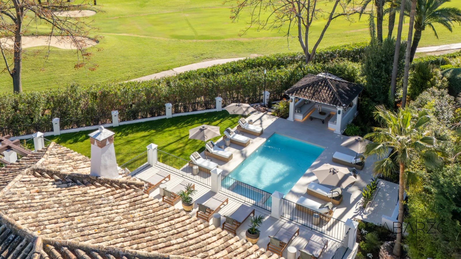 Frontline Golf Villa in La Cerquilla, Nueva Andalucía with Pool, Jacuzzi, and Guest House — interior, Nueva Andalucía, Marbella (3 of 49)