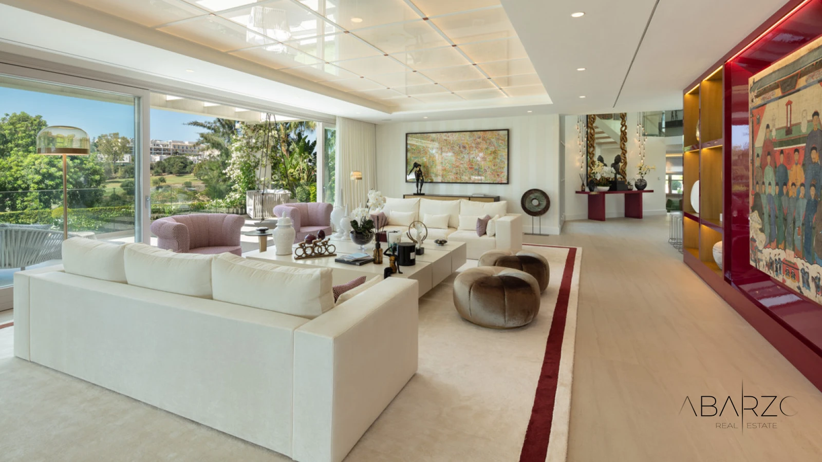 Luxurious villa in Marbella's Aloha Golf Valley with front-line golf views and guest house — interior, Nueva Andalucía, Marbella (11 of 49)
