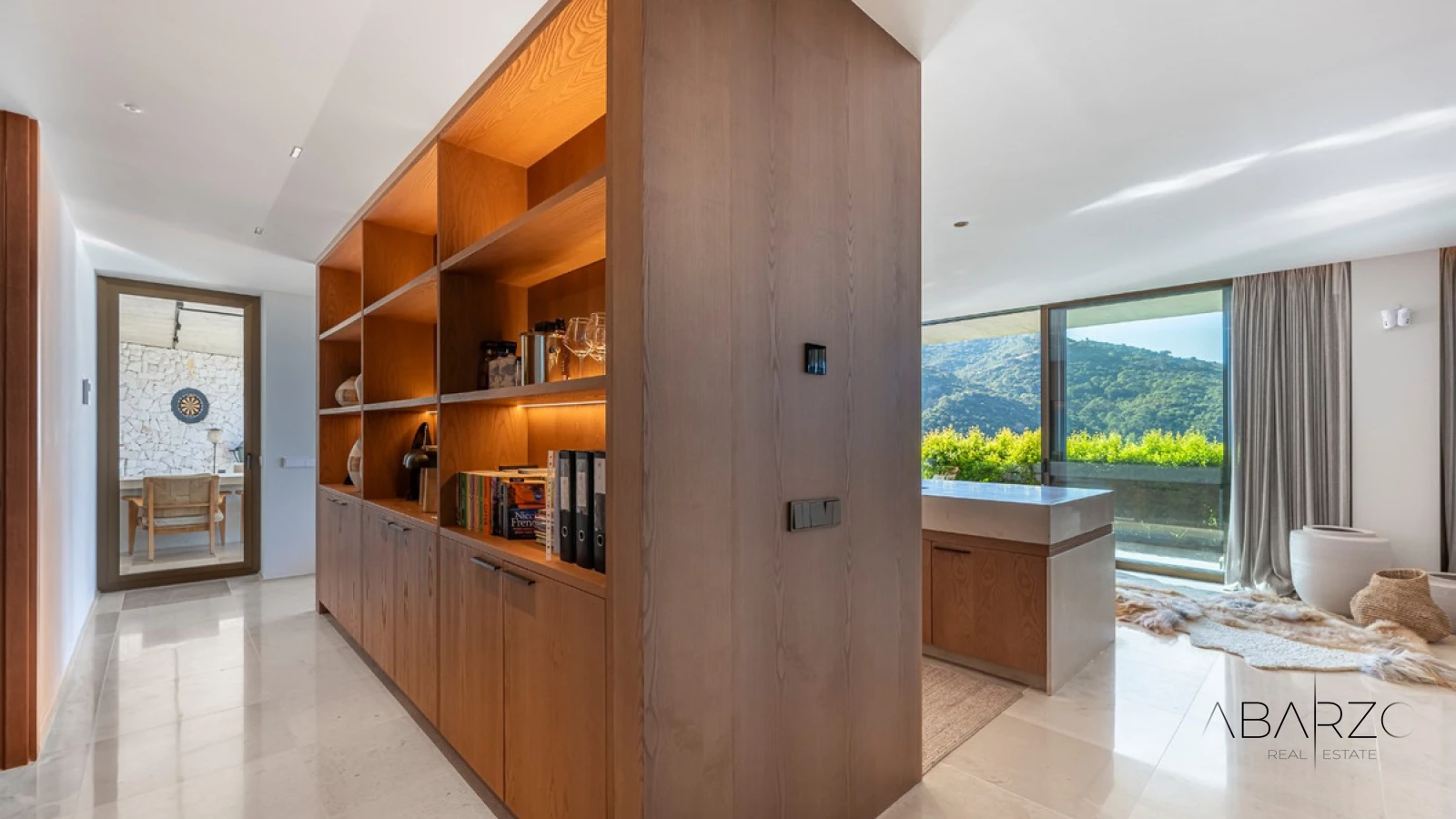 Contemporary hillside house with Mediterranean views and integrated design — interior, El Madroñal, Benahavís (13 of 49)