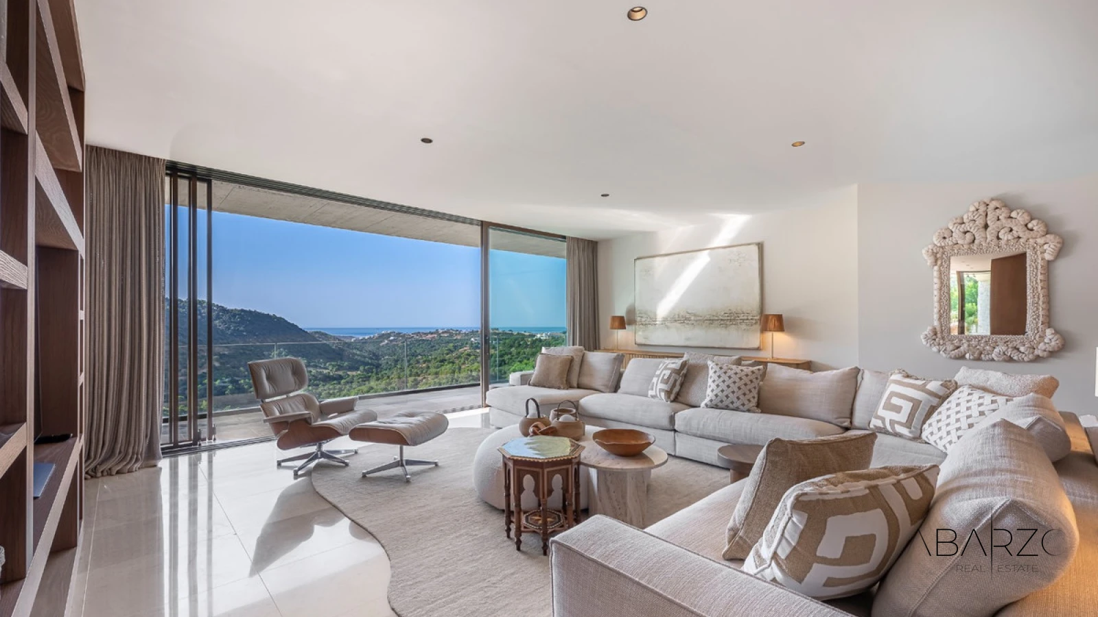 Contemporary hillside house with Mediterranean views and integrated design — interior, El Madroñal, Benahavís (2 of 49)