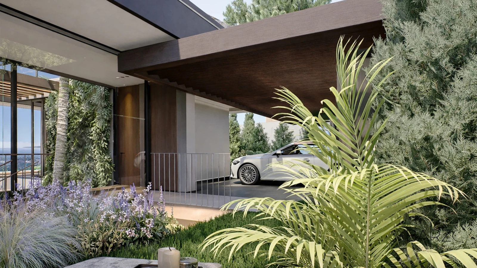 Prime Residential Plot with Contemporary Project in El Herrojo Alto, Benahavís, Panoramic Sea Views — interior, La Quinta, Benahavís (14 of 42)