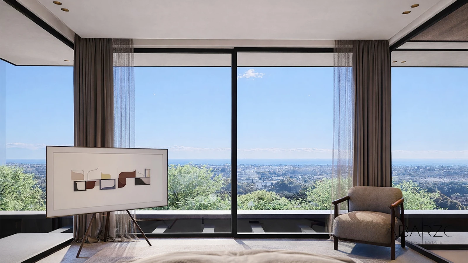 Prime Residential Plot with Contemporary Project in El Herrojo Alto, Benahavís, Panoramic Sea Views — interior, La Quinta, Benahavís (2 of 42)