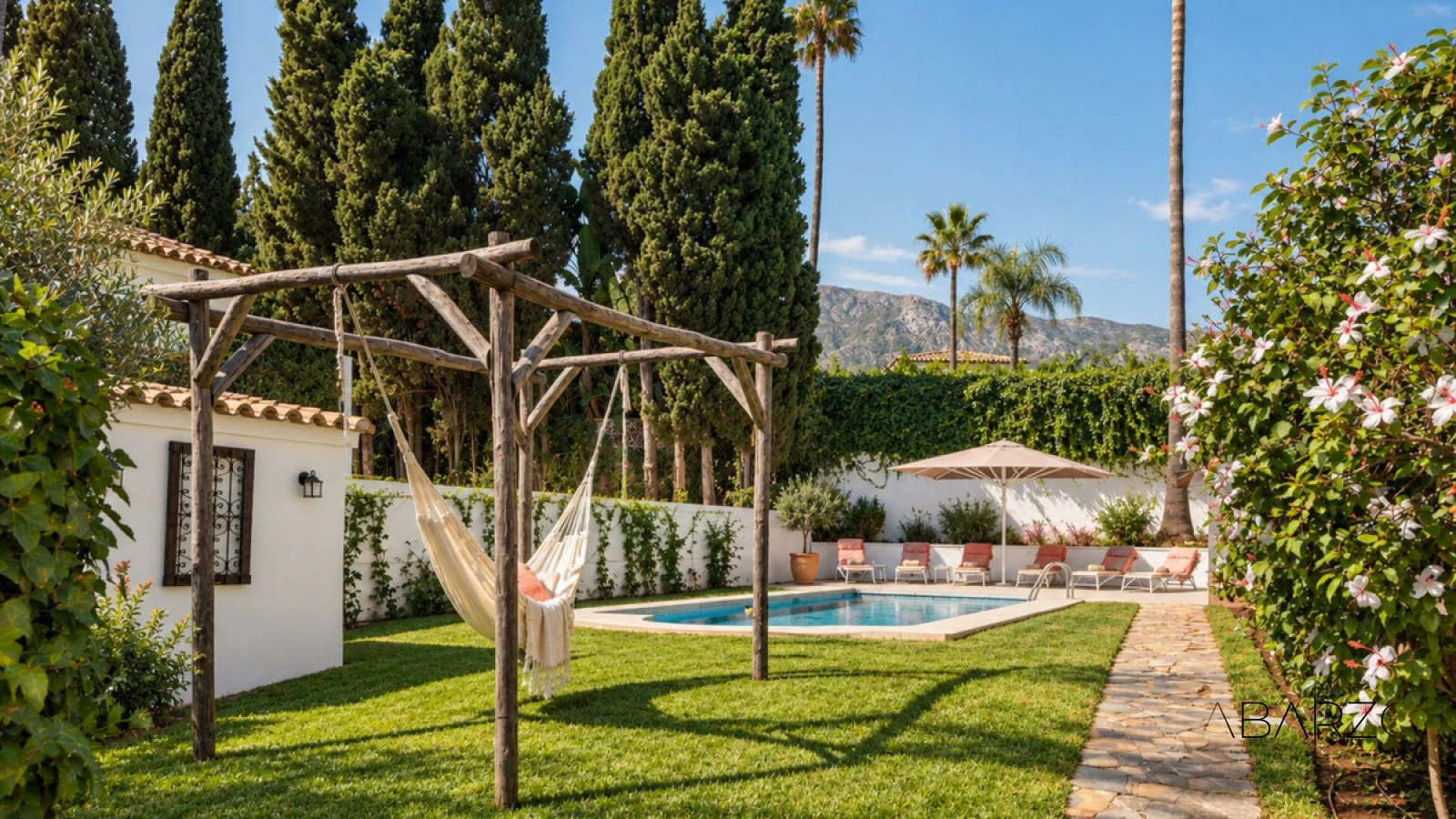 Villa renovada en un barrio seguro de Marbella cerca de la playa y el casco antiguo — interior, Marbella Centro, Marbella (19 of 28)