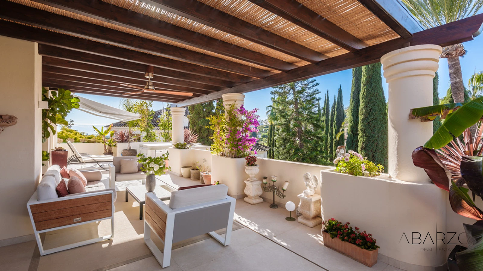 Exceptional Southwest-Facing Duplex Penthouse in Nueva Andalucía with Panoramic Garden Views — luxury property for sale in Nueva Andalucía, Marbella