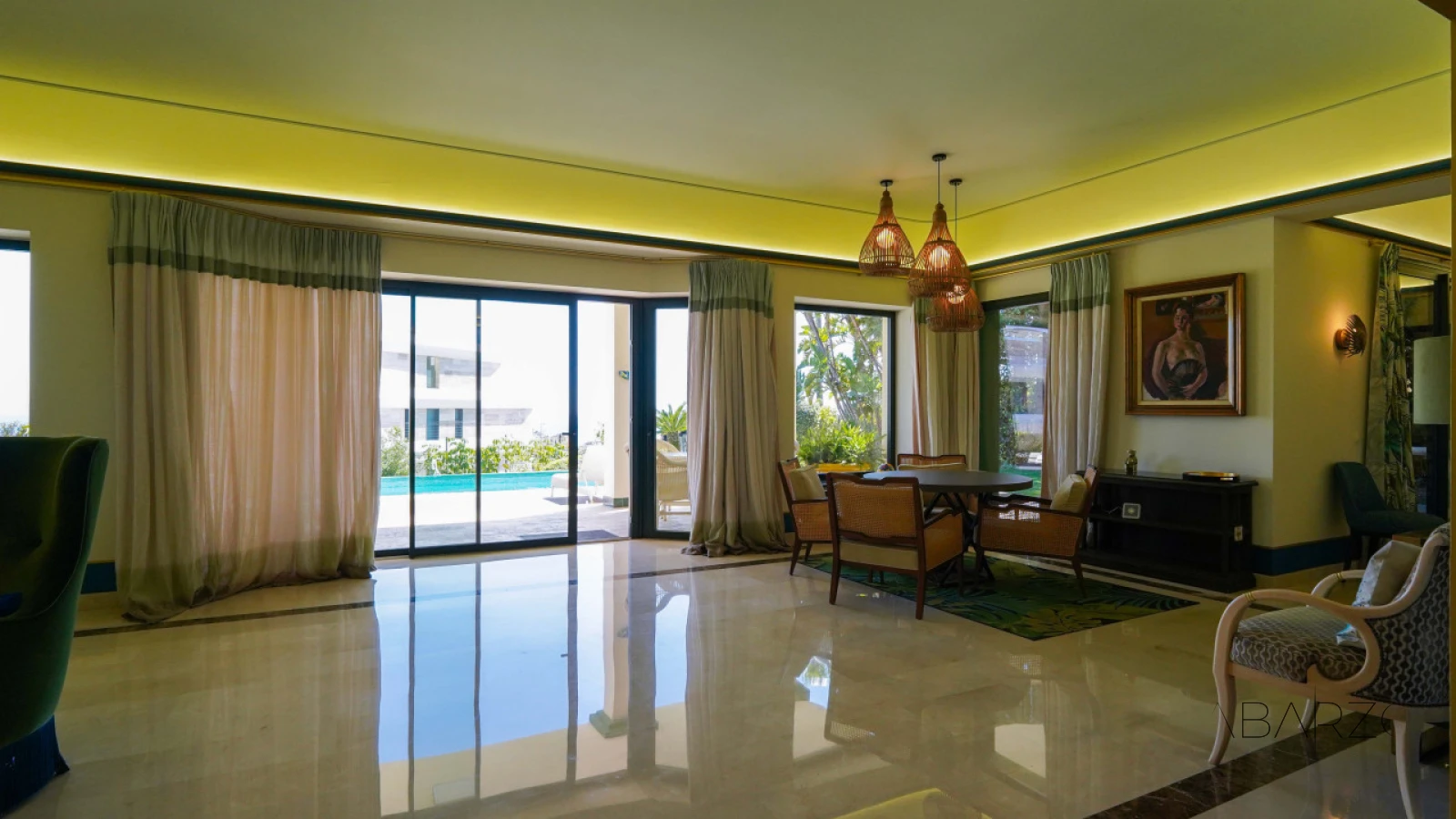 Exceptional villa in Selwo, Estepona  with infinity pool and private wellness area — interior, New Golden Mile, Estepona (16 of 98)