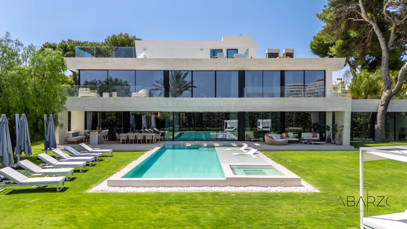 Exceptional New Villa in Los Monteros with Pool, Sea Views, and Elevator — luxury property for sale in Marbella East, Marbella