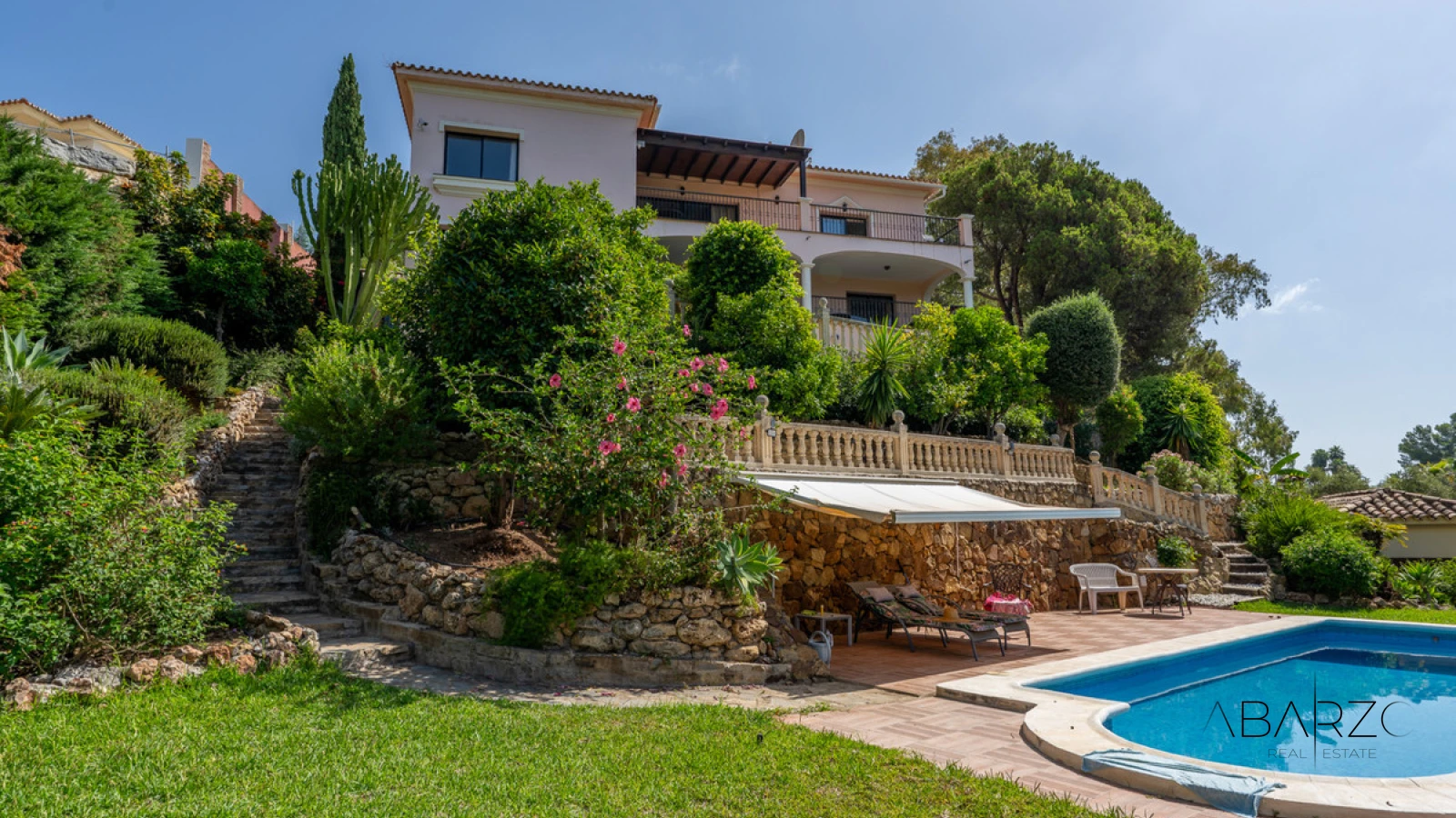 Stately 8-Bedroom Villa with Panoramic Views in El Herrojo, Benahavís — luxury property for sale in La Quinta, Benahavís