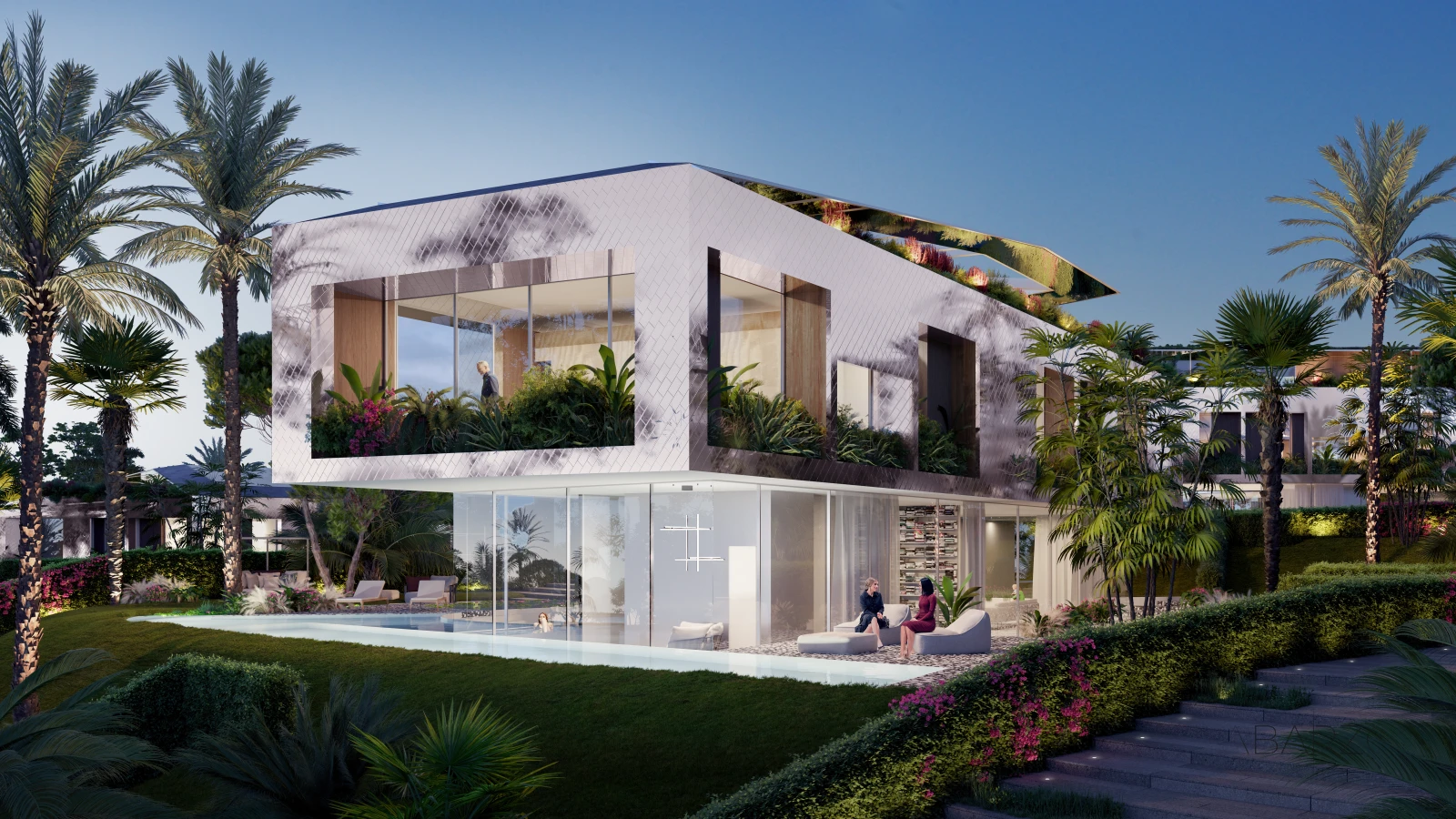 Villas en la Milla de Oro de Marbella con diseño arquitectónico de Karl Lagerfeld — luxury property for sale in Golden Mile, Marbella