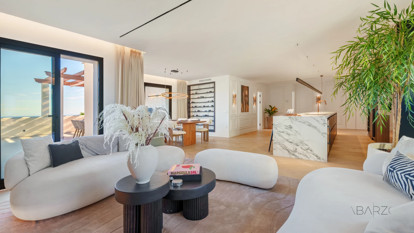 Duplex penthouse in Nueva Andalucia Marbella with private pool and sea views — interior, Nueva Andalucía, Marbella (3 of 60)