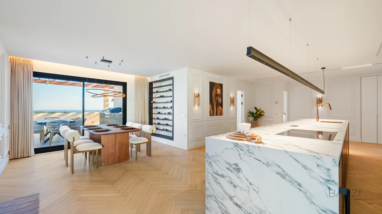 Duplex penthouse in Nueva Andalucia Marbella with private pool and sea views — interior, Nueva Andalucía, Marbella (31 of 60)