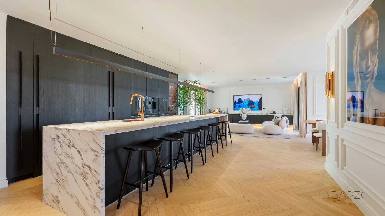 Duplex penthouse in Nueva Andalucia Marbella with private pool and sea views — interior, Nueva Andalucía, Marbella (7 of 60)
