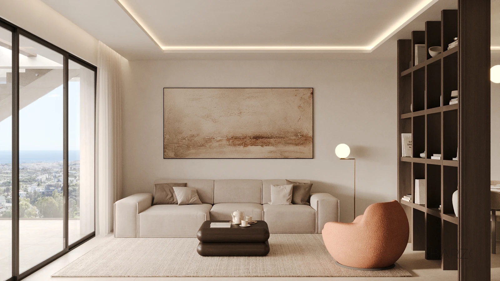 Exclusive apartments and chalets in Costa del Sol with panoramic sea views — interior, New Golden Mile, Estepona (3 of 33)