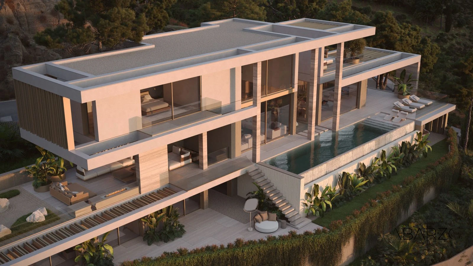 Contemporary Villa with Sea and Mountain Views in Exclusive Montemayor, Benahavís — luxury property for sale in Monte Mayor, Benahavís