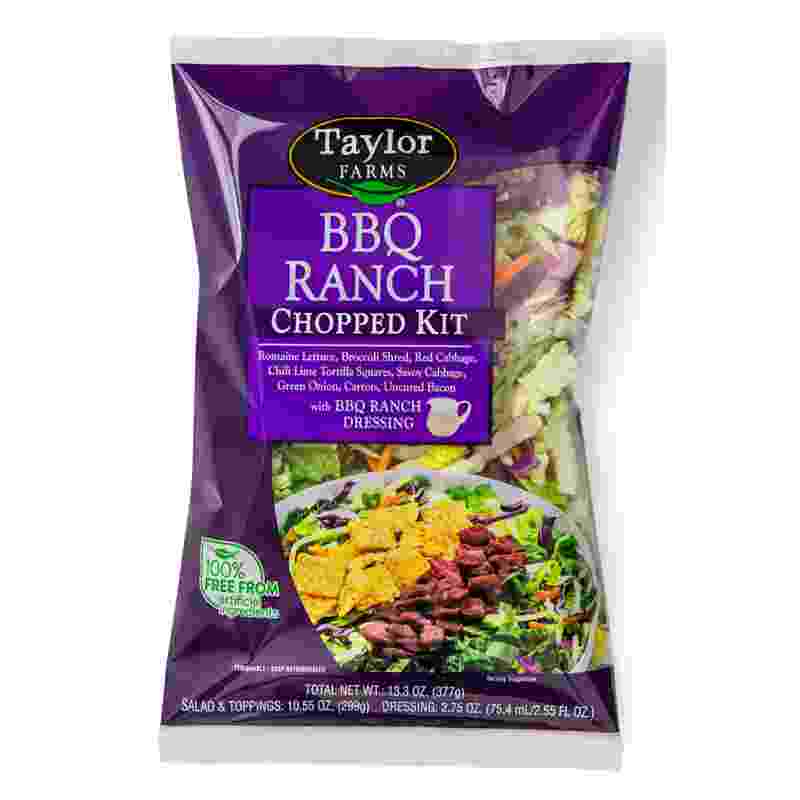 Taylor Farms BBQ Ranch Chopped Salad Kit Bag - 13.3 Oz - Safeway