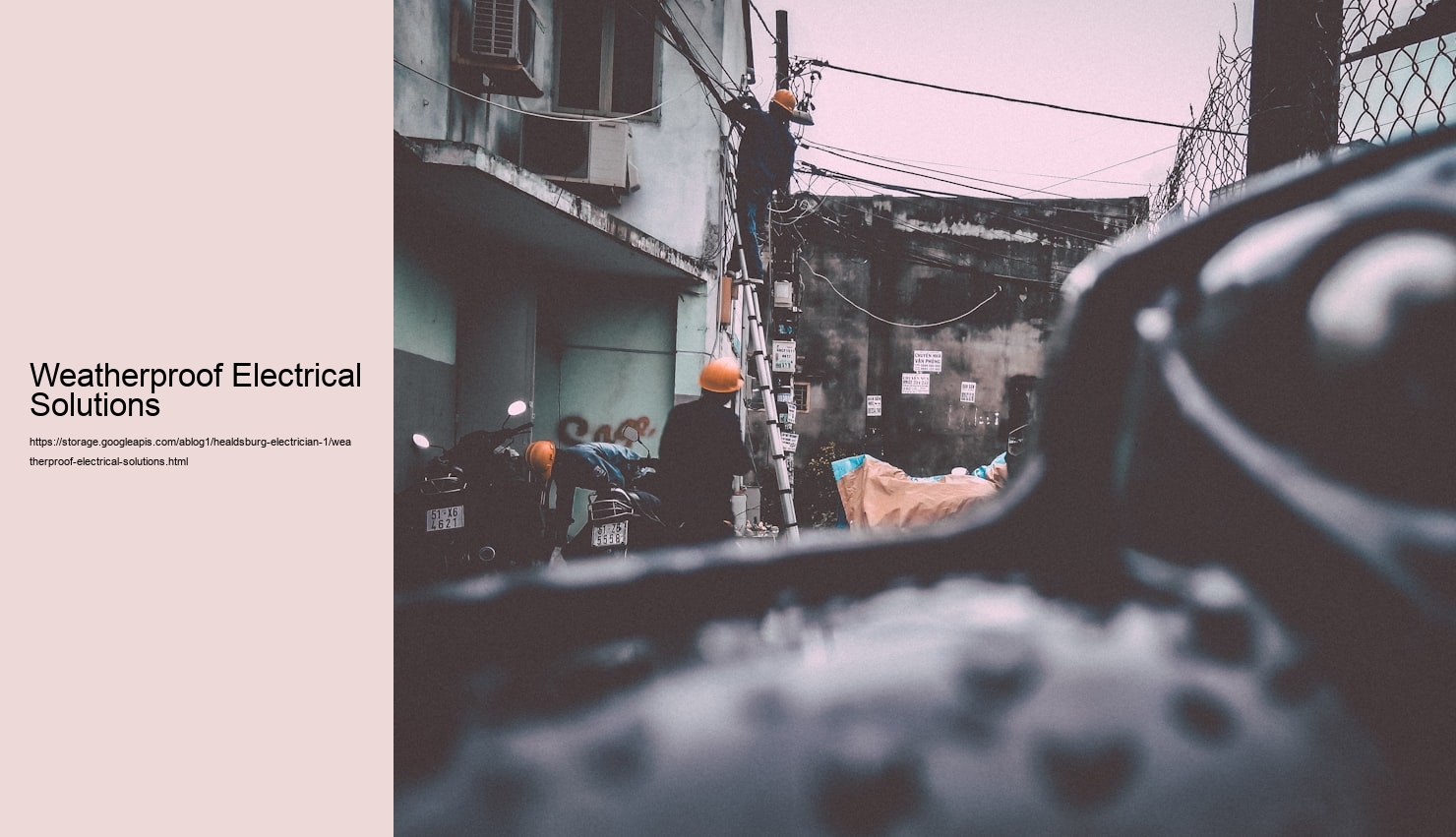 Weatherproof Electrical Solutions  