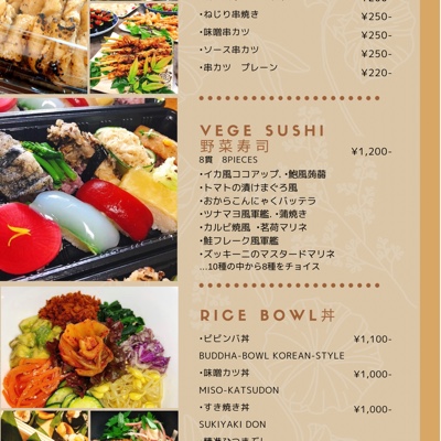 Pre Open Menu①