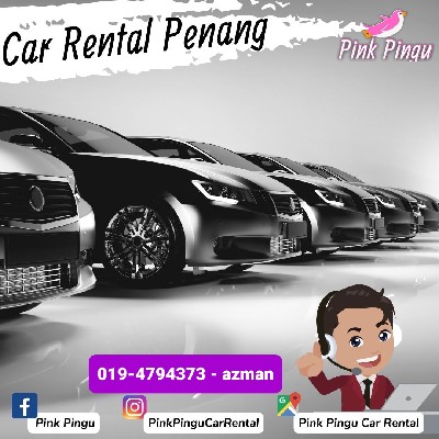 Pink Pingu Car Rental