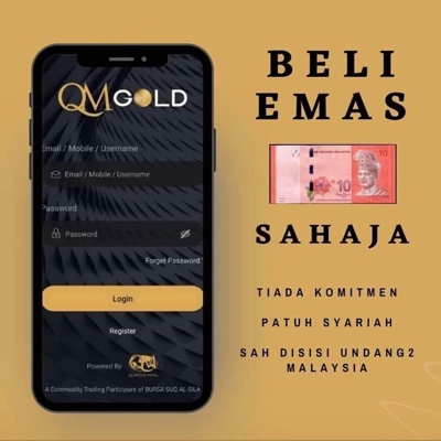 Pembelian Emas Dengan Hanya min RM10